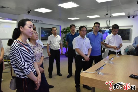 深圳文博会天水代表团参观学习深圳文化产业项目
